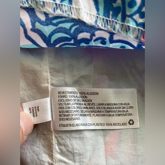 Lilly Pulitzer 20th Anniversary Collection Women’s mini Floral Dress Size 4 - Picture 11 of 11